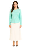 Modest Top/Shell Mint Cloud image 0