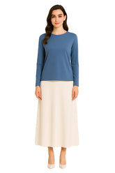 Modest Top 2 Colors Plus Size image 0