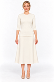Cotton Layering Shell – 3/4 Sleeve