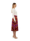 Modest Chevron Midi Skirt image 1