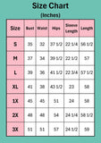 Maxi Dress Leah Plus Size #2220-6 image 3