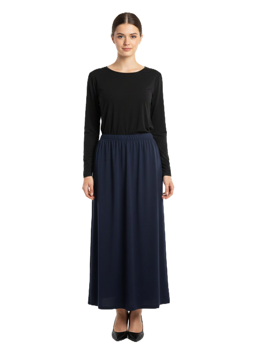Modest Basic Skirt Plus Size - 3 Lengths / 4 Colors image 3