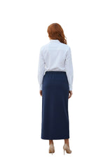 Modest Basic Yoke Skirt -  2 Lengths / 4 Colors image 3