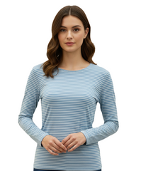 Modest Striped Top/Shell - 3 Colors Plus Size image 1