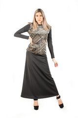 Modest Basic Skirt Plus Size - 3 Lengths / 4 Colors image 2