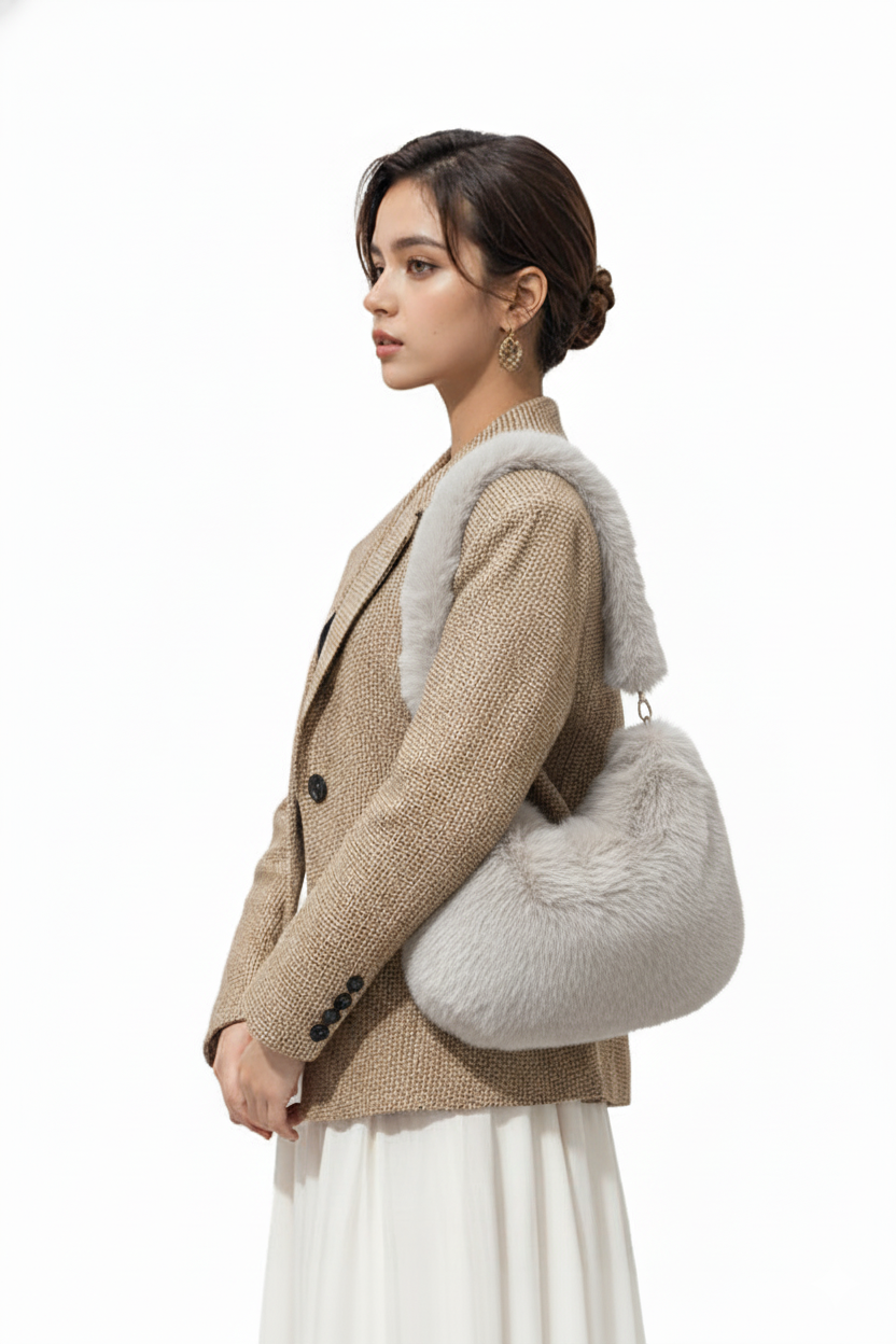 Stylish Faux Fur Bag image 6