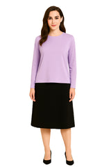 Modest Top 2 Colors Plus Size image 2