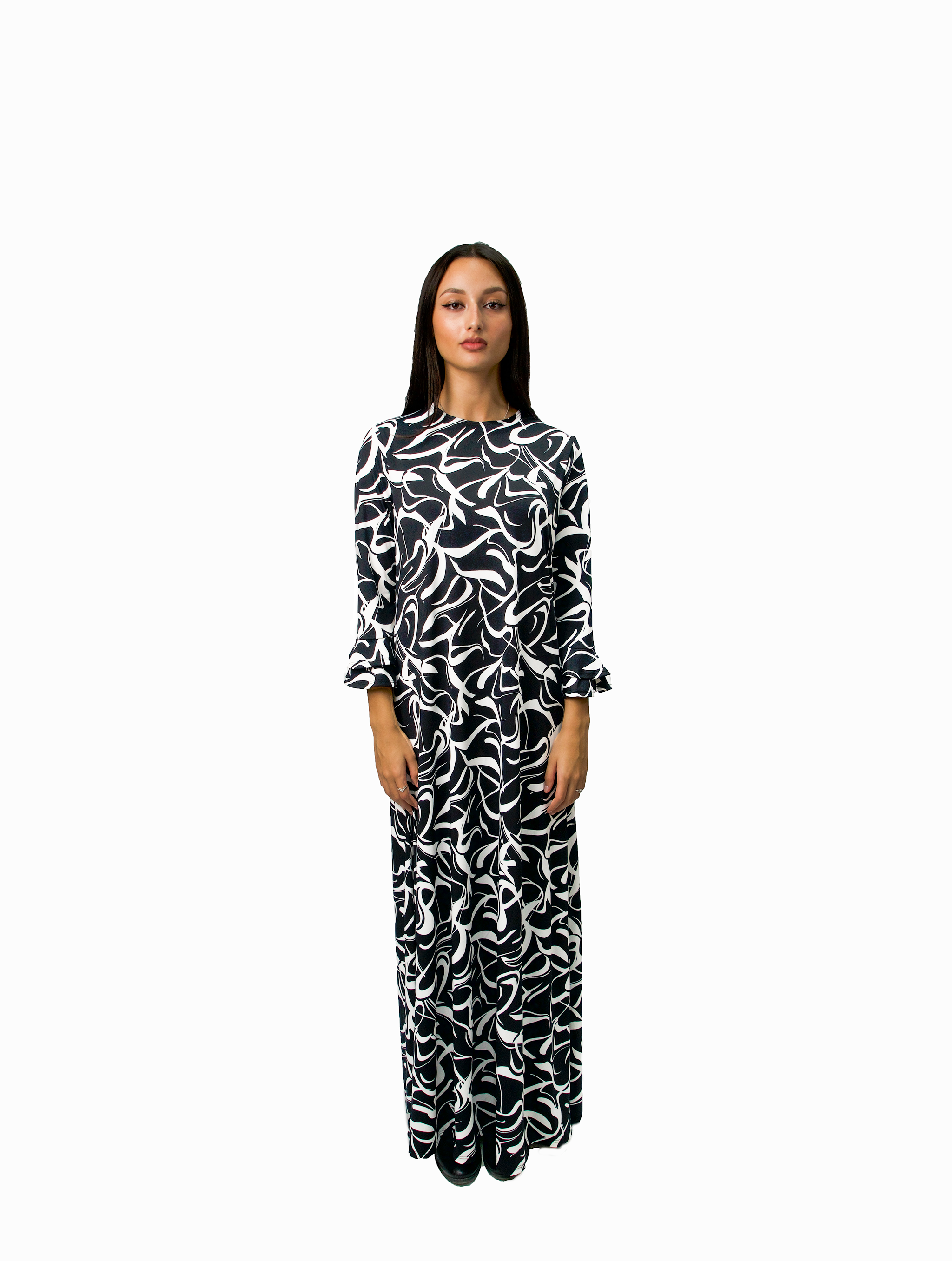 Maxi Dress Devorah Plus Size #2220-13 image 1