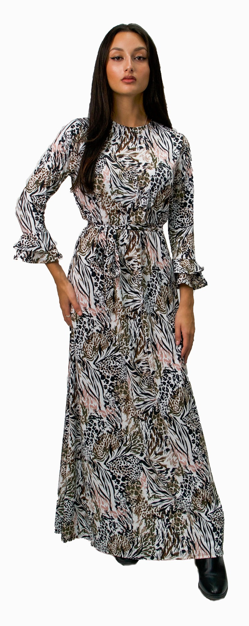 Maxi Dress Rachel Plus Size #2220-5 image 0