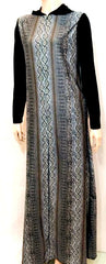 Modest Robe Front Zipper Hoodie Snakeskin image 0