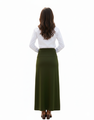 Modest Basic Yoke Skirt -  2 Lengths / 4 Colors image 5