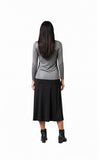 Modest Top/Shell Metal Gray Plus Size image 1