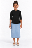 DS Girls Cotton Layering Shell – 3/4 Sleeve