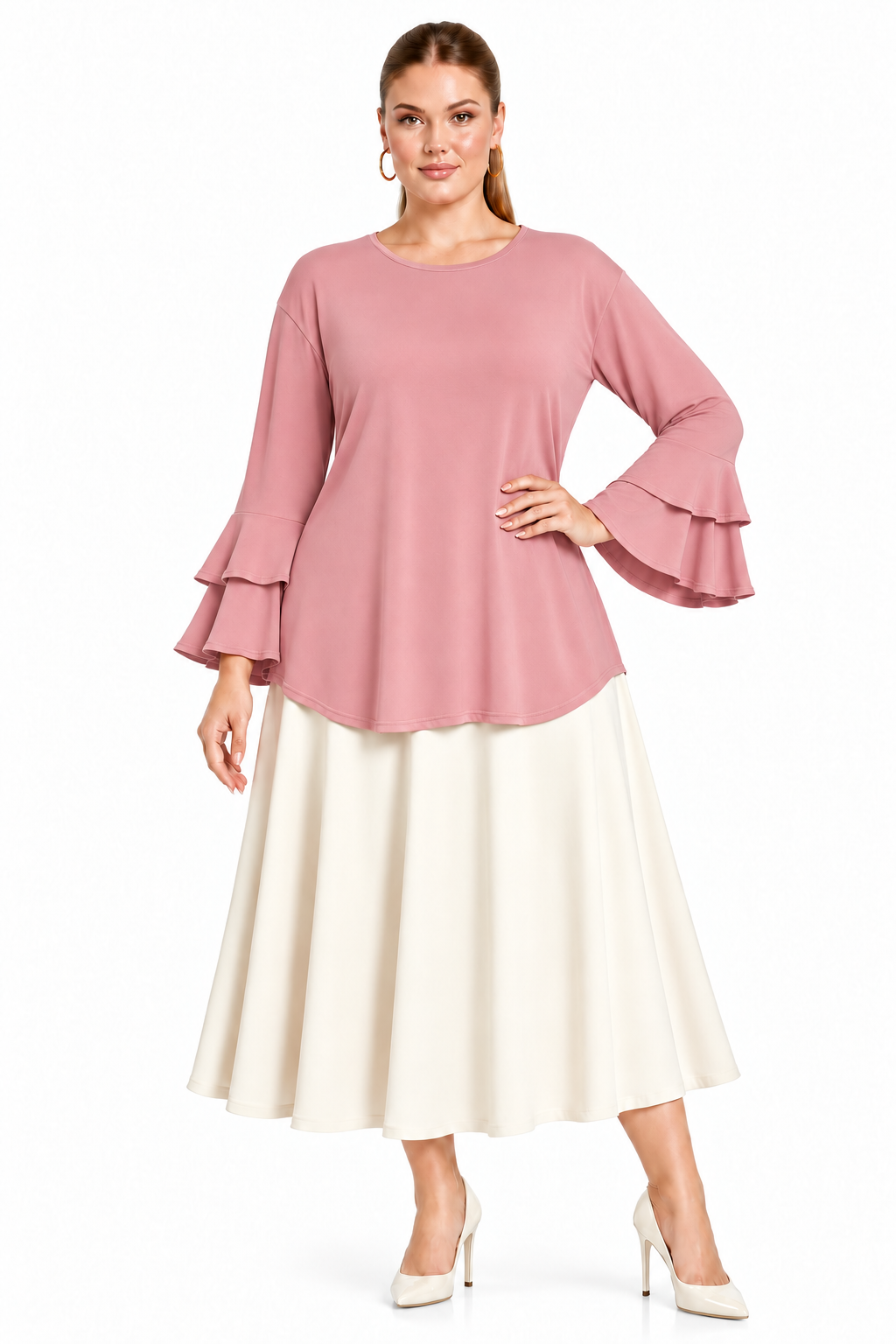 Bell Sleeve Top