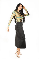Modest Basic Skirt Plus Size - 3 Lengths / 4 Colors image 1