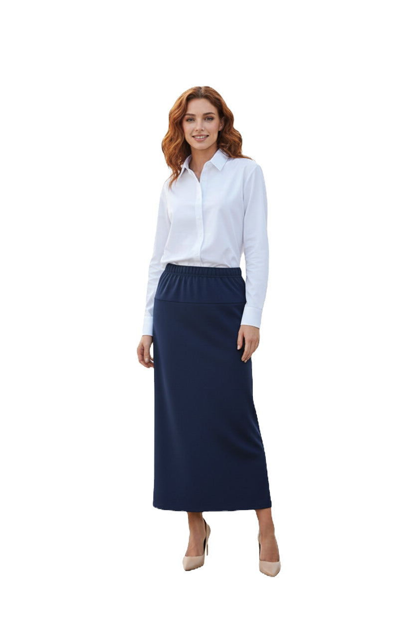 Modest Basic Yoke Skirt -  2 Lengths / 4 Colors image 2