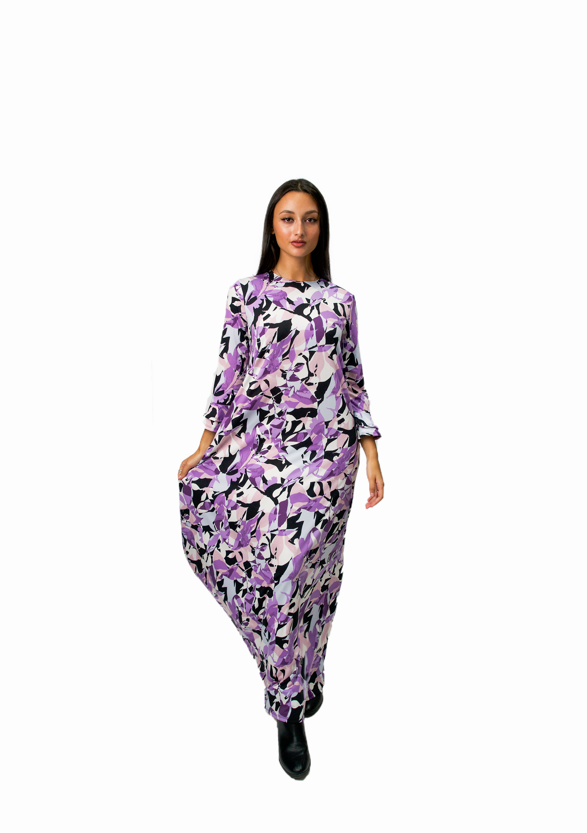 Maxi Dress Rebecca Plus Size #2220-12 image 1