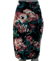 Modest Midi Skirt Floral Plus Size image 2