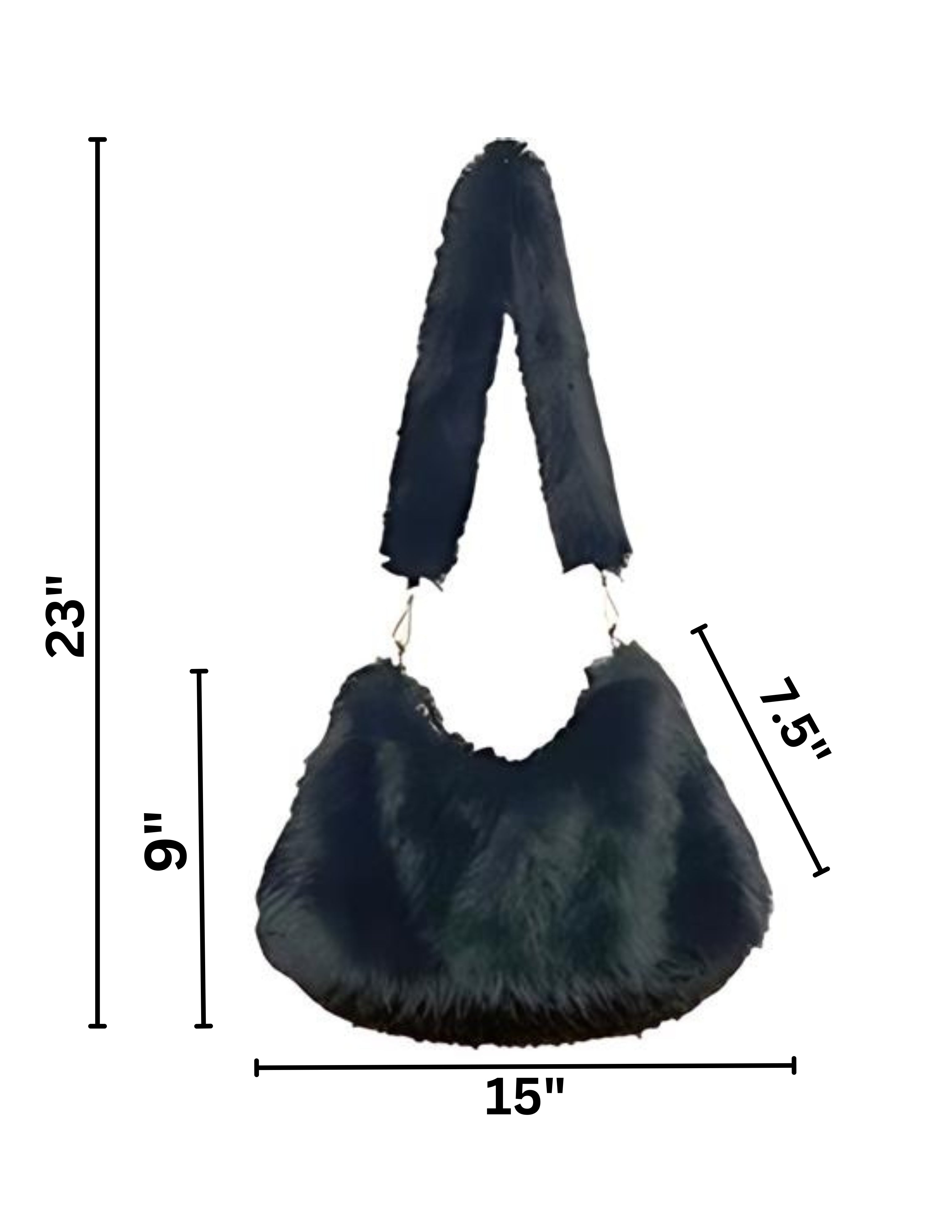 Stylish Faux Fur Bag image 4