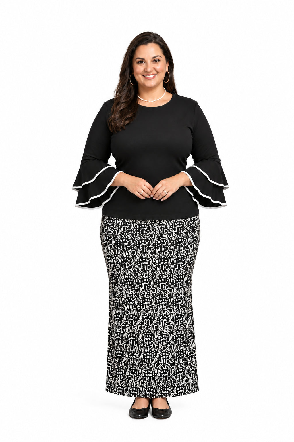 Bell Sleeve Top
