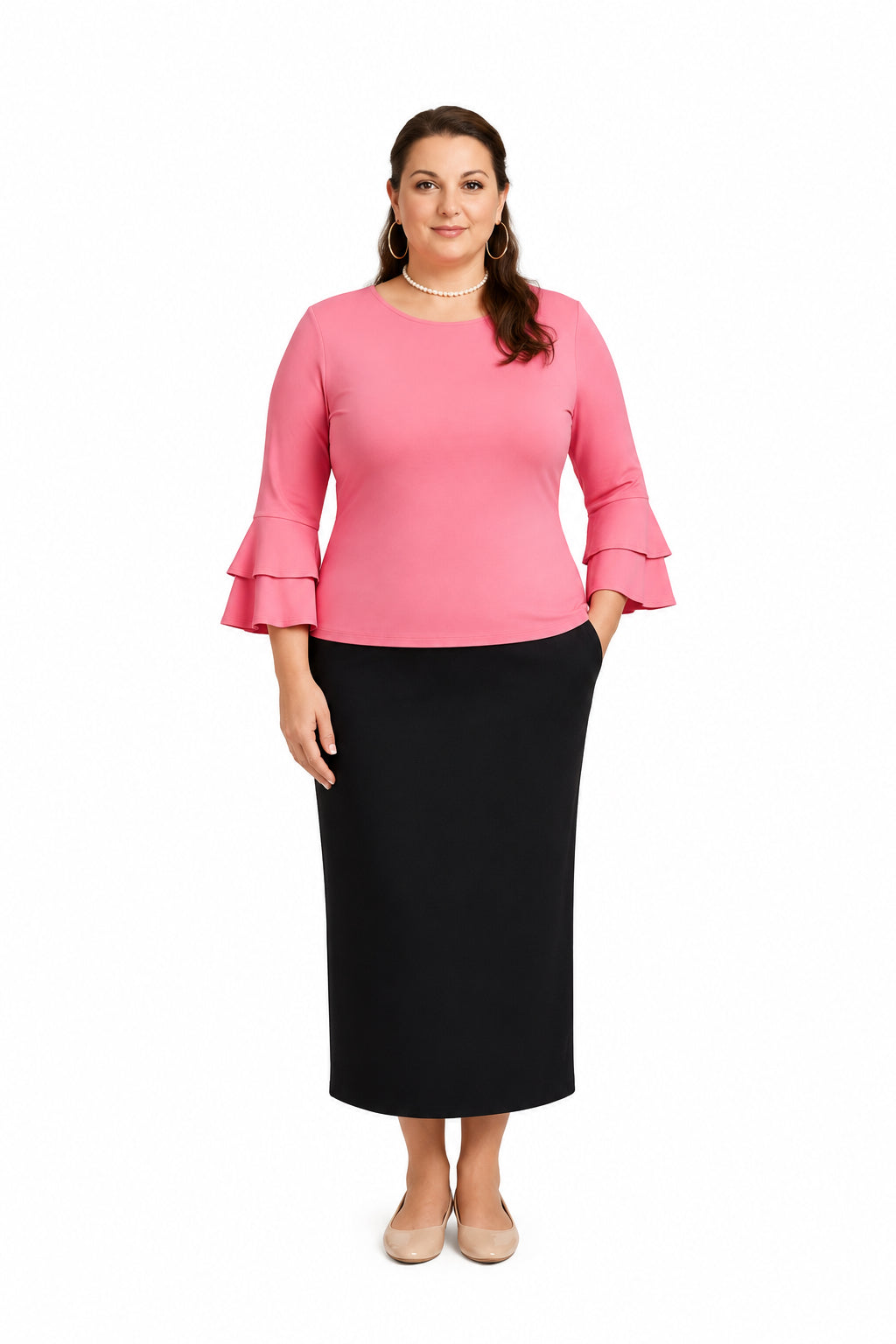 Bell Sleeve Top
