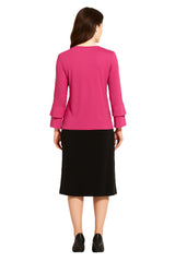 Modest Top Ruffle Sleeves 2 Colors image 1