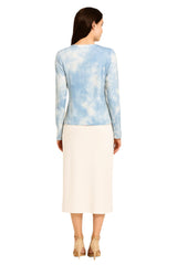 Modest Top/Shell Tie-Dye  Plus Size -3 colors image 3